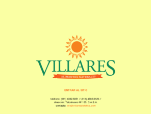 villaresdietetica.com: Alimentos Villares - Landing Page
Frutos Secos, Frutos Desecados, Especias y Condimentos 