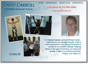 david-carroll.com: David Carroll - Certified Personal Trainer
