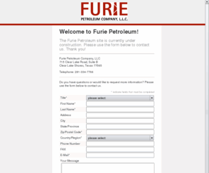 furie-gas.com: Furie Petroleum
Furie Petroleum Company, LLC