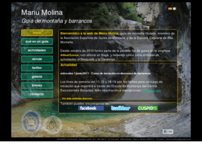 manupirineos.com: Manu Molina - Guía de montaña y barrancos en Pirineos
Bienvenidos a la web de Manu Molina, guía de montaña titulado, miembro de la Asociación Española de Guías de Montaña, y de la Escuela Catalana de Alta Montaña