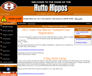 huttopopwarner.info: Hutto Hippos - (Hutto, TX)  - powered by LeagueLineup.com
Hutto Pop Warner Youth Football