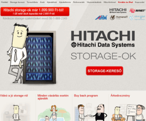 storagevalaszto.com: Hitachi-Avnet storage-kereső
HITACHI storage-választó