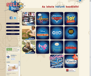 sulibuli.com: SuliBuli - Az iskola nálunk kezdődik
A SuliBuli üzletek hivatalos oldala - Hannah Montana, Cars, Wizards, H2O, ToyStory iskolaszerek, táskák, nagy választékban, olcsón. 