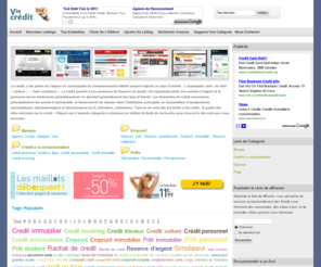 via-credit.com: Via Crédit : le guide des sites internet sur le crédit
Via Crédit : le guide des sites internet sur le crédit