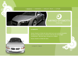 kayikciotomotiv.com: KAYIKCI OTOMOTİV - Anasayfa
Kayıkçı Otomotiv ve Emlak alım satım web sayfasına hoşgeldiniz. Bu site ile artık elimizde bulunan araç ve emlak ürünlerinin detataylı açıklama ve resimlerini bulabilirsiniz. Gerek göerdügünüzde iletişim bölümündeki bilgileri kullanarak bizimle iletişime geçebilirsiniz.