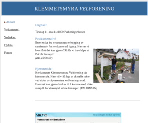 klemmetsmyra.com: Klemmetsmyra Velforening
