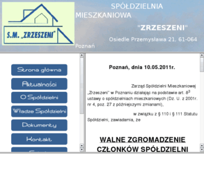 zrzeszeni.com: Spldzielnia Mieszkaniowa "ZRZESZENI", Pozna Os. Przemysawa 21
S.M. 