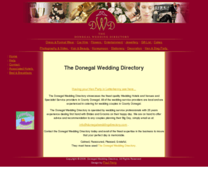 donegalweddingdirectory.com: Donegal Wedding Directory - Donegal's Premier Wedding Assistant
Donegal Wedding Directory Donegal's Premier Wedding Assitant 