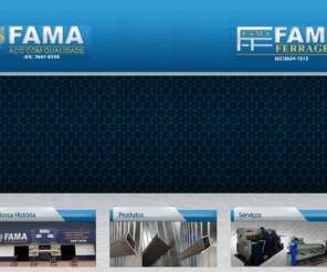 famaindustria.net: FAMA INDUSTRIA
Vendemos tubos, ferro laminados, perfis ,fazemos serviços de calandra de chapas e fabricamos tela alambrado e artistíca, e uma grande linha de acessórios para serralheria.
