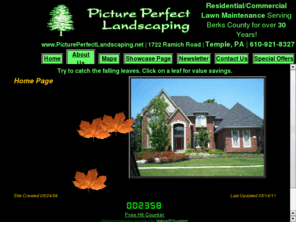 pictureperfectlandscaping.net: Welcome to Picture Perfect Landscaping of Temple, PA
Welcome to Picture Perfect Landscaping.  Your one-stop resource for all of your lawn care needs, serving Berks County now for over 27 years!