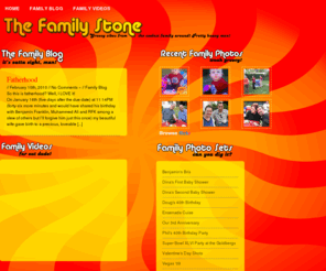 thefamilystone.net: The Family Stone | It truly is a family affair
