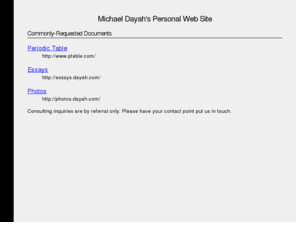 dayah.com: Michael Dayah's Personal Web Site
