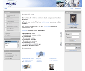 protecdr.com: ((ProtecDR.com)), Productos Tecnoquímicos
((ProtecDR.com)) - Analizadores Detectores Generadores Medidores 