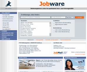 stellenanzeige.org: Stellenangebote & Jobs - Jobsuche im Stellenmarkt Jobware - Karriere & Job
Aktuelle Stellenangebote und interessante Jobs bei erstklassigen Unternehmen. Jetzt online finden und direkt bewerben! Neben den Stellenanzeigen und der Jobsuche im Stellenmarkt bieten wir Ihnen einen Ratgeber zu den Themen Bewerbung, Lebenslauf und Karriere mit Gehaltsrechner.