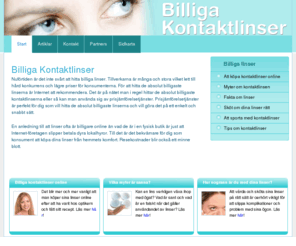 billiga-kontaktlinser.info: Billiga-kontaktlinser.info - Allt du behöver veta om billiga kontaktlinser på nätet.
Vi ger dig all information du behöver om billiga kontaktlinser online, allt från skötsel till köpråd.