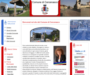 cercenasco.com: Comune di Cercenasco
Sito di servizio pubblico con informazioni sulle attività del Comune.