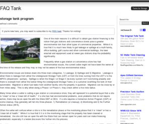 faqtank.com: FAQ Tank
Tanks for Storage