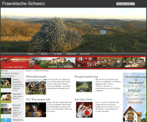 fraenkische-schweiz.net: Fränkische-Schweiz | Naturpark Fränkische Schweiz - Ihre Tourismusregion in Franken | Fränkische Schweiz: Unterkunft, Gastronomie, Informationen, Bran
