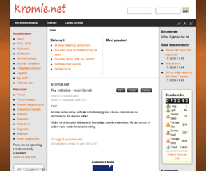 kromle.net: kromle.net
kromle.net - små smuler kan mette en liten fugl