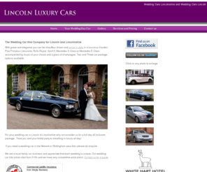 lincolnluxurycars.co.uk: Wedding Cars Lincoln and Wedding Cars Lincolnshire
Luxury wedding car hire at competitive prices. Lincoln, Lincolnshire, UK