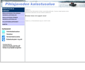 pihlajavesi.net: Pihlajaveden kalastusalue
