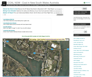 coalnsw.com: COAL NSW - Coal In  New South Wales Australia
Coal NSW Daly News, Newcastle Coal Export, the World Biggest Coal Port Daily News.