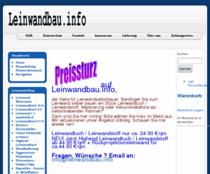 Leinwandbau.info: