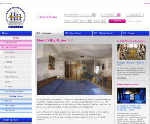 villamater.it: Hotel Villa Mater - Official Site - hotel Catania Zona Canalicchio
A pochi minuti dal centro storico di Catania, con vista sull’Etna e sul mare, l’Hotel Villa Mater offre ospitalità a viaggiatori singoli,