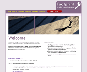 footprintfm.com: footprint field marketing - delivering clients to your door | Welcome to footprint field marketing
footprint field marketing