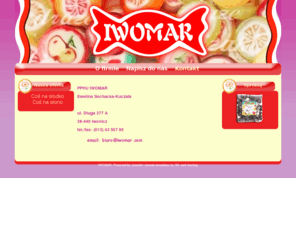 iwomar.com: Dane kontaktowe
Strona producenta przekąsek IWOMAR