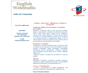 gerdson.com: Tradutor tradução Traduções Inglês Português Belo Horizonte BH Minas Gerais MG Brazilian Portuguese translator Brazil
Tradutor Traduções inglês português english portuguese translator, BH, Belo Horizonte, Minas Gerais - Brasil Brazil Tel:(31) 3309-9306 - Celular (31) 8783-1516