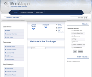 gttech.net: Welcome to the Frontpage
Joomla! - the dynamic portal engine and content management system