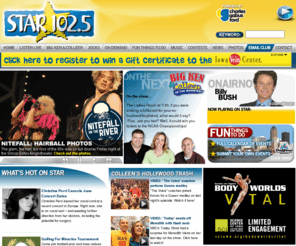 star1025.com: Homepage - STAR 102.5 Today's Best Variety
STAR 102.5 - Today's Best Variety