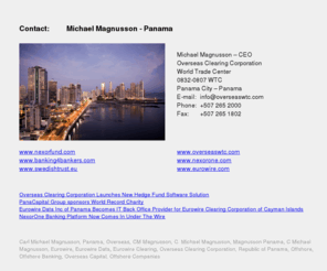 michaelmagnusson.com: MICHAEL MAGNUSSON - PANAMA - OVERSEAS
