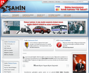 sahinegitim.com: Şahin Eğitim Kurumları
Şahin Eğitim Kurumları - Şahin Dershanesi, Şahin Sürücü Kursu ve Şahin Meslek Kursları ile 29 yıldır hizmetinizde!