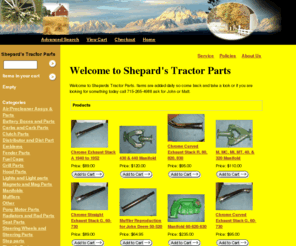 shepardstractorparts.com: Shepard's Tractor Parts Home Page
Shepard's Tractor Parts