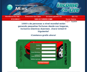 desarrollodelencanto.com: Ingresos por Vida — Comience a Ganar Dinero Ahora
Join 1000s of real people worldwide who are quietly building their own 'Income for Life' ® from home!