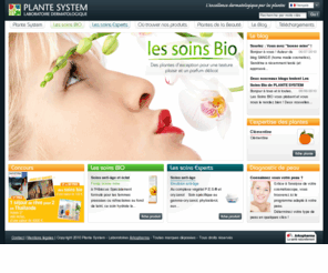 plante-system.com: PLANTE SYSTEM - Laboratoire dermatologique
Filiale des laboratoires pharmaceutiques Arkopharma, leaders en phytothérapie, le laboratoire dermatologique Plante System a développé une toute nouvelle gamme de dermocosmétiques à base de plantes pour apporter soins, bien-être et confort aux peaux les plus fragiles.