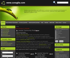 coraglia.com: Benvenuto in Joomla
Joomla! - il sistema di gestione di contenuti e portali dinamici