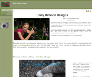 emilydicksondesigns.com: Emily Dickson Designs
Emily Dickson