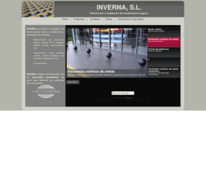 inverna.net: INVERNA, S.L.
INVERNA - suministro e instalación de revestimientos para la construcción y arquitectura de interiores - Estrecha cooperación con los principales fabricantes de revestimientos.