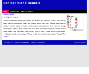 sanibelislandrentals.info: Sanibel Island Rentals
Sanibel Island Rentals Information