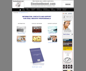steelonthenet.com: steel industry news information portal
iron steel industry news information portal online metal publications statistics professional business services management consulting