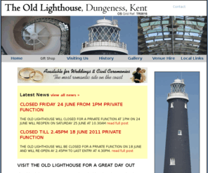 dungenesslighthouse.com: The Old Lighthouse, Dungeness
The Official Dungeness Old Lighthouse Website.Come and visit the Old Lighthouse and learn all about it's fascinating history!