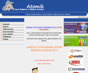 atomikyayinlari.com: Atomik Yayınları
