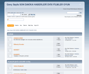 gencsayfa.com: Genç Sayfa SON DAKİKA HABERLERİ DVİX FİLMLER OYUN  - Anasayfa
Genç Sayfa SON DAKİKA HABERLERİ DVİX FİLMLER OYUN  - Anasayfa