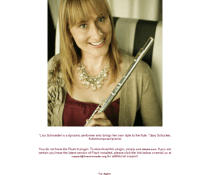 lisaschroeder.org: lisaschroeder.org
Lisa Schroeder flutist