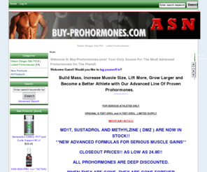 buy-prohormones.com: Buy-Prohormones.com, Proven Products - Proven Results
Buy-Prohormones.com :  - Latest Prohormones Green Stinger Diet Pill ecommerce, open source, shop, online shopping