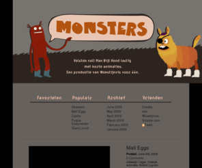 demonsters.be: De Monsters
De monstertjes by Volstok Telefunken