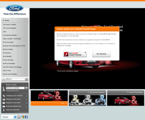 feelfootball.com: Ford UK - The Official Homepage of Ford UK
Enter the Official Ford.co.uk homepage to find more information on all models of Ford cars. Pricing, Specifications, Promotions & more can be found here.